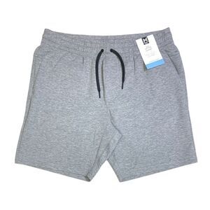 Grey - Member's Mark Men's Active Short, Double Knit Stretch Fabric, Comfort Wai